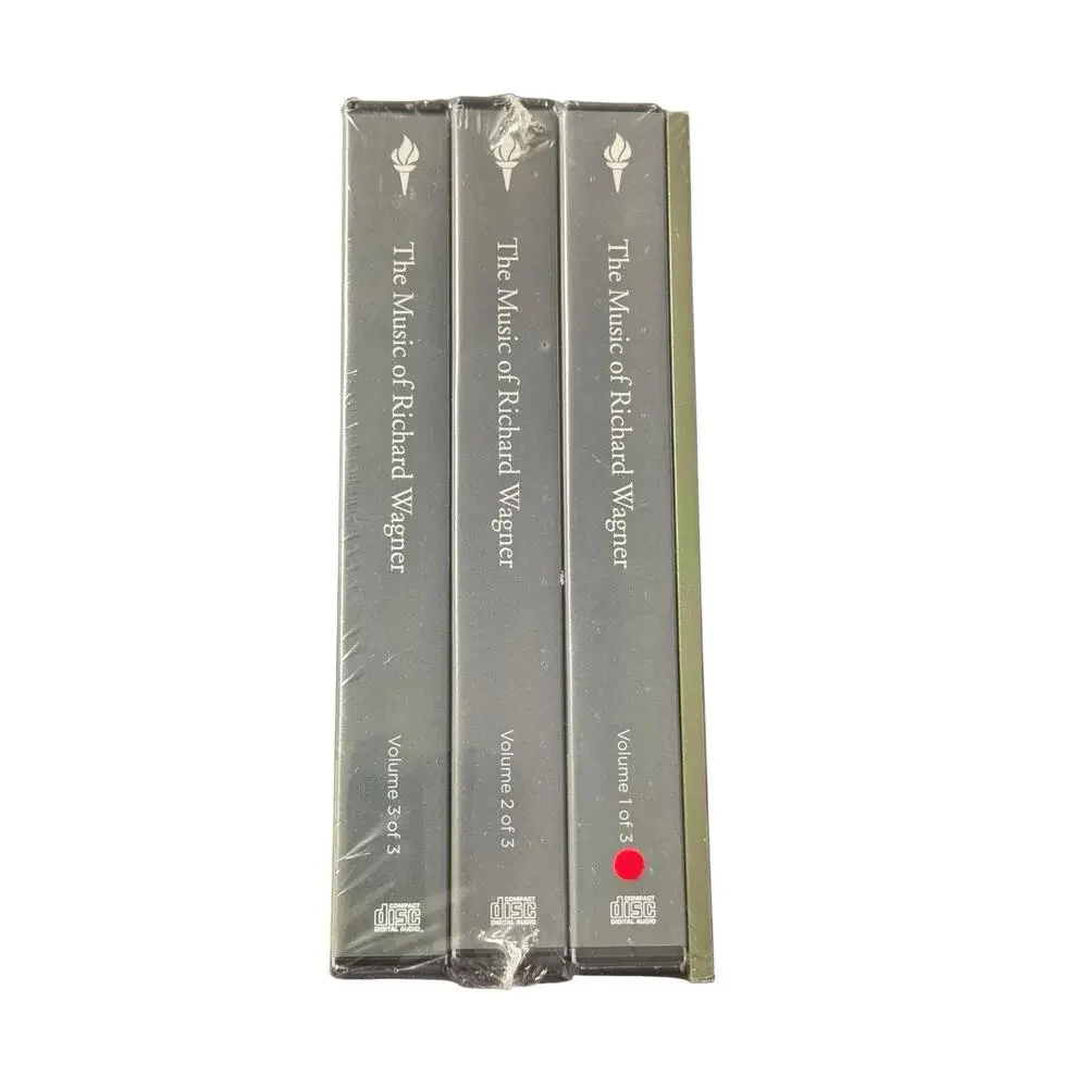 NEW Great Courses The Music of Richard Wagner Vols 1, 2 & 3 CDs & Guide Book